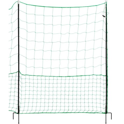 Siatka zagroda ogrodzenie ochronne hodowlane dla kur drobiu 1.25 x 15 m