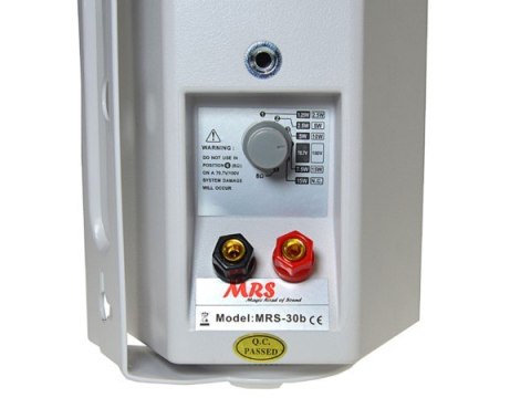 Kolumienka uniwersalna MRS-30b 100V 8ohm 15W biała