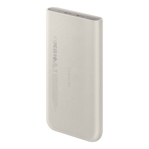 Powerbank indukcyjny Samsung 10000mAh 2x USB-C 25W SFC - beżowy
