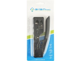 Zaciskarka 8P/6P/4P (RJ45/RJ12/RJ11) do wtyków przelotowych typu EZ oraz na gruby drut ALANTEC