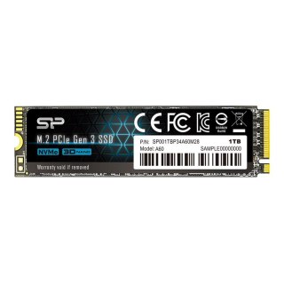Dysk SSD Silicon Power A60 1TB M.2 PCIe Gen3x4 NVMe (2200 1600 MB s) 2280