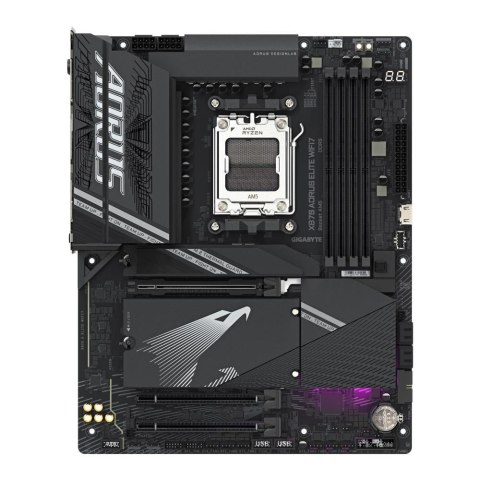 Płyta Gigabyte X870 AORUS ELITE WIFI7  AMD X870 DDR5 SATA3 M.2 USB4 PCIe5.0 WiFi BT AM5 ATX
