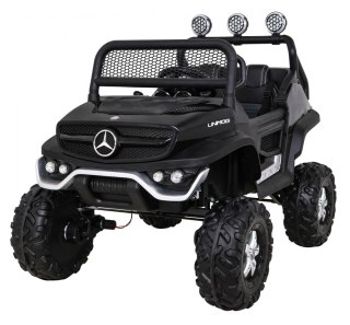 Mercedes Benz Unimog dla dzieci + Napęd 4x4 + Pilot + Bagażnik + Wolny Start + MP3 LED