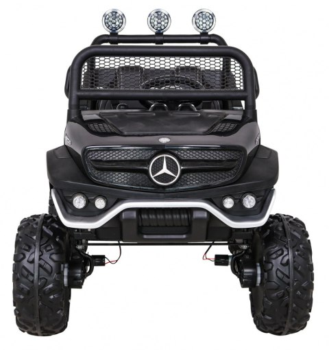 Mercedes Benz Unimog dla dzieci + Napęd 4x4 + Pilot + Bagażnik + Wolny Start + MP3 LED