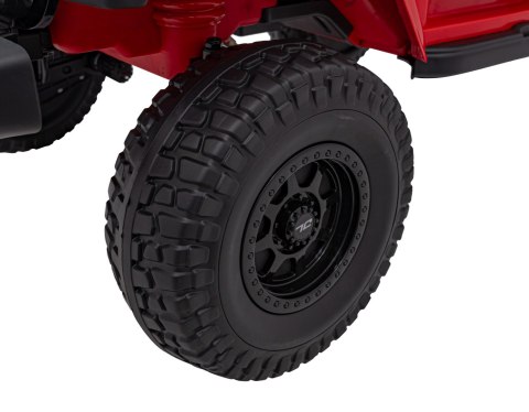 Auto terenowe OFF-ROAD 3.0 dla dzieci Czerwony + Pilot + Wolny Start + Pasy + Audio LED