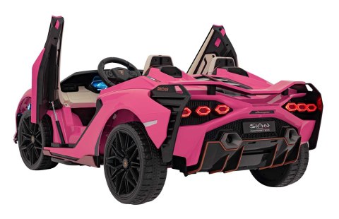 Pojazd Lamborghini SIAN Różowy