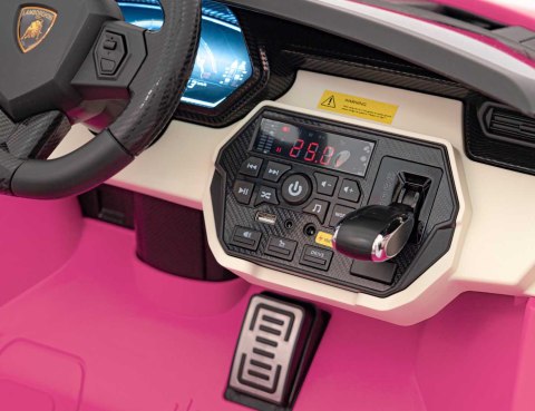 Pojazd Lamborghini SIAN Różowy