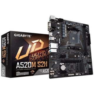 Płyta Gigabyte A520M S2H (rev. 1.0) AMD A520M DDR4 SATA3 M.2 USB3.0 PCIe3.0 AM4 mATX