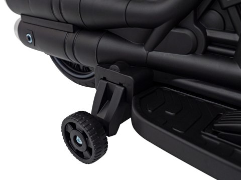 Motorek Chopper FASTER na akumulator dla dzieci Szary + Radio FM + Panel audio + LED