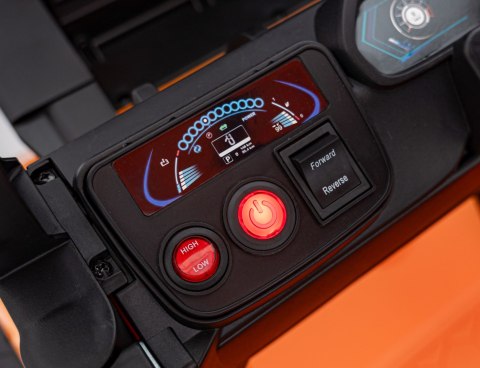 Pojazd Wózek Widłowy JCB Żółty