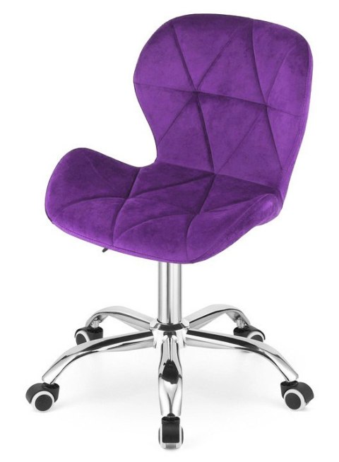 Krzesło obrotowe VASTO OFFICE VELVET PURPLE