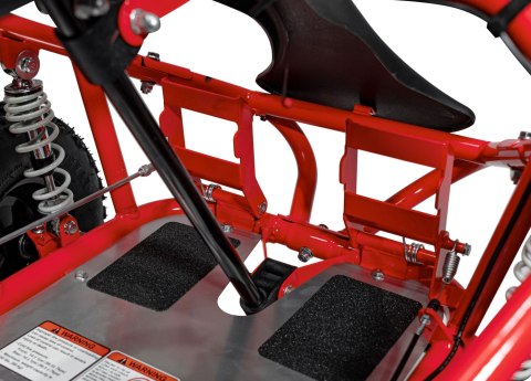 Pojazd Gokart Spalinowy MUD MONSTER Czerwony
