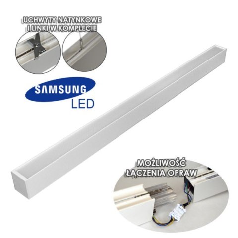 Oprawa led Cabail 30W 4000K 1,2m biała Samsung ł
