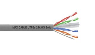 Przewód UTP6 drut CCA 305m MAXCABLE