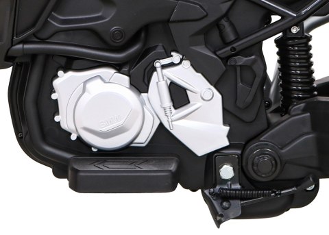 Motor BMW F850 GS na akumulator dla dzieci Czerwony + Kółka pomocnicze + Audio LED + Wolny Start + EVA