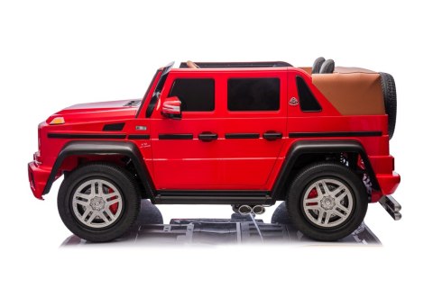 Pojazd Mercedes Benz MAYBACH G650 Czerwony