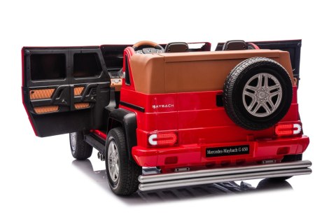 Pojazd Mercedes Benz MAYBACH G650 Czerwony
