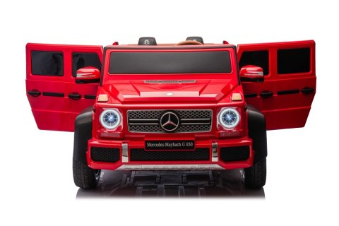 Pojazd Mercedes Benz MAYBACH G650 STRONG Czerwony