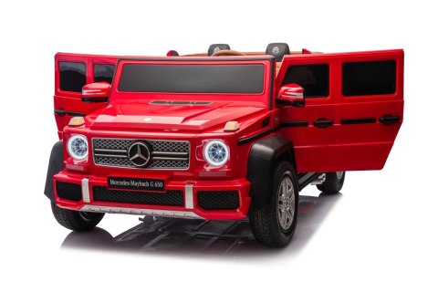 Pojazd Mercedes Benz MAYBACH G650 STRONG Czerwony