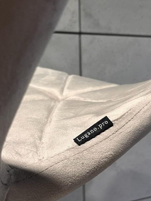 Krzesło tapicerowane VASTO GREY VELVET SMOKE