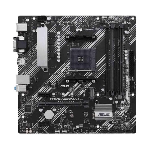 Płyta Asus PRIME A520M-A II CSM  AMD A520 SATA3 M.2 USB3.0 PCIe3.0 AM4 mATX