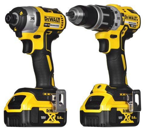 Zestaw Combo 18V DCD796+DCF887 2x5,0Ah DCK266P2T