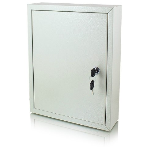 Metalowa Szafka na klucze zamykana Sejf skrytka z haczykami 42 szt