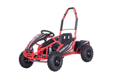 Pojazd Gokart Elektryczny MIGHTY Czerwony