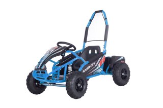 Pojazd Gokart Elektryczny MIGHTY Niebieski