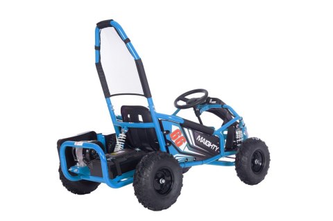 Pojazd Gokart Elektryczny MIGHTY Niebieski