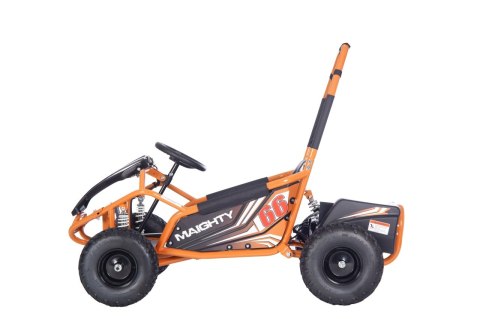 Pojazd Gokart Elektryczny MIGHTY Pomarańczowy