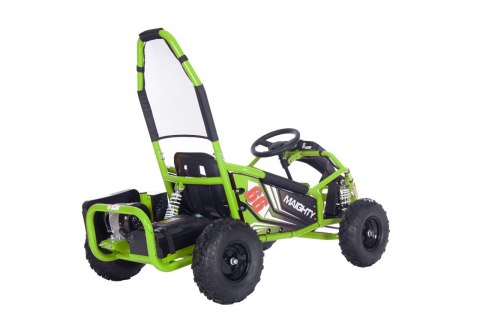 Pojazd Gokart Elektryczny MIGHTY Zielony
