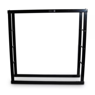 Stojak na drzewo kominkowe 100x100cm minimalistyczny mocny stabilny wysoka jakość materiałów