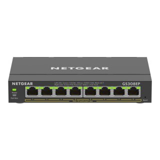 Switch niezarządzalny Netgear GS308EP 8x 100M/1G PoE+ 62W