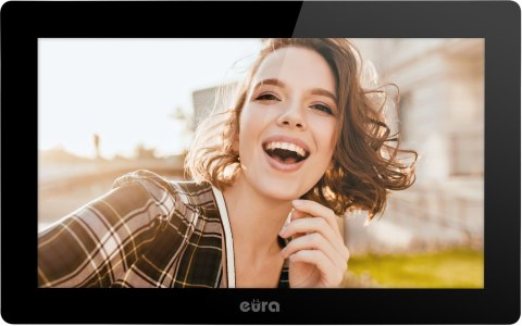 WIDEODOMOFON EURA VDP 86A3   monitor 10" czarny TUYA
