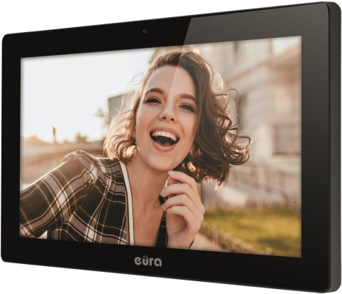 WIDEODOMOFON EURA VDP 86A3   monitor 10" czarny TUYA