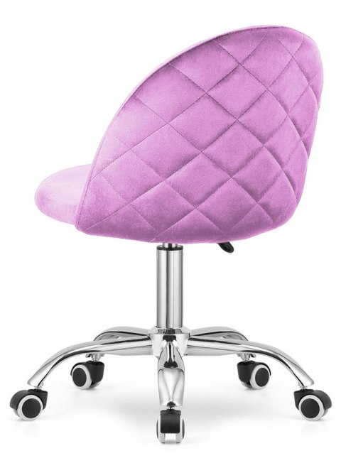 Krzesło obrotowe GLORIA OFFICE VIOLET VELVET