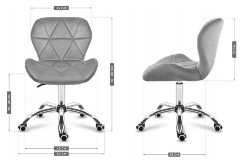 Krzesło obrotowe VASTO OFFICE PU BLACK