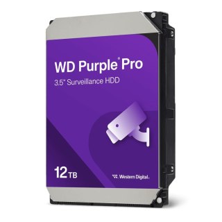 Dysk WD Purple  Pro WD122PURP 12TB 3.5" 7200 512MB SATA III