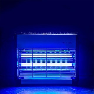 Lampa Owadobójcza V-TAC 2x10W 80m2 397x93mm VT-3220