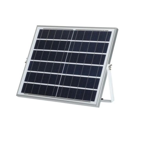 Projektor LED Solarny V-TAC 16W Czarny IP65, Pilot, Timer VT-40W 4000K 1050lm
