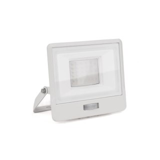 Projektor LED V-TAC 50W SAMSUNG CHIP Czujnik Ruchu Biały Z MUFĄ VT-158S 6500K 4000lm 5 Lat Gwarancji