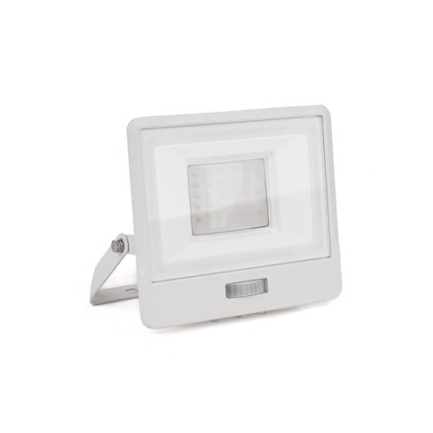 Projektor LED V-TAC 50W SAMSUNG CHIP Czujnik Ruchu Biały Z MUFĄ VT-158S 6500K 4000lm 5 Lat Gwarancji