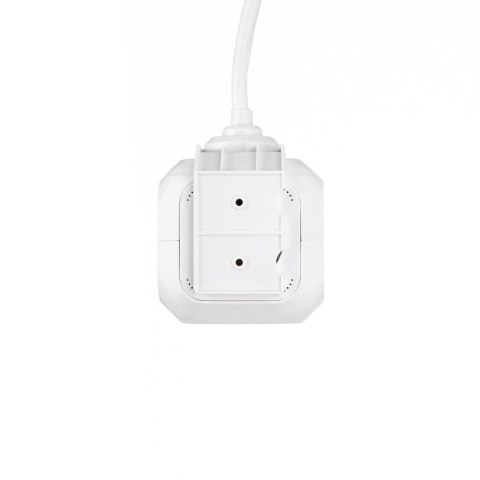 Przedłużacz Kostka 4 gniazda 2 gniazda USB 1.55MM 1.4M V-TAC VT-1154-2