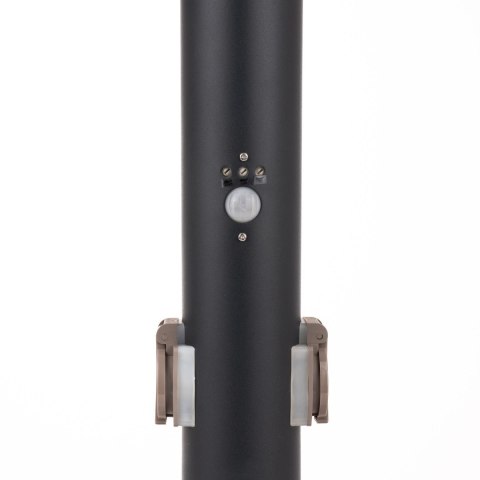 Słupek Ogrodowy V-TAC 60CM E27 Szary Czujnik Ruchu Gniazda VT-838-60