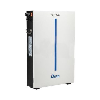 Magazyn Bank Energii V-TAC DEYE Ścienny/Podłogowy 51,2V 6.14kWh IP65 RW-M6.1 VT-RW-M6.1 10 Lat Gwarancji
