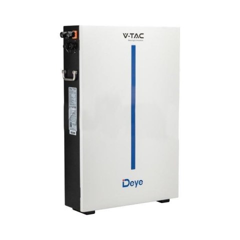 Magazyn Bank Energii V-TAC DEYE Ścienny/Podłogowy 51,2V 6.14kWh IP65 RW-M6.1 VT-RW-M6.1 10 Lat Gwarancji