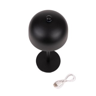 Lampka Biurkowa Nocna V-TAC 3W LED 30cm Ładowanie USB Ściemnianie Czarna VT-1052 3000K-6000K 200lm