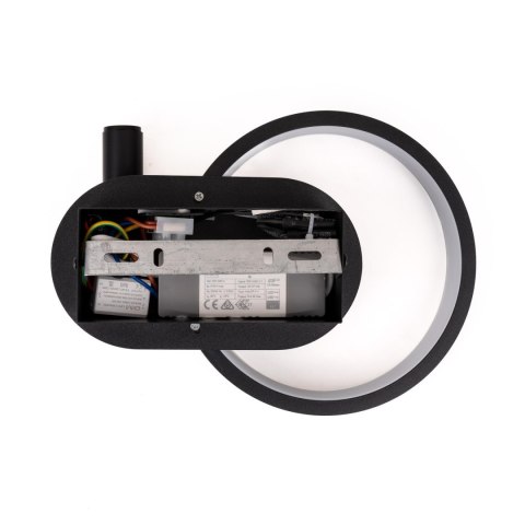 Oprawa Kinkiet Ścienny V-TAC LED 14W Czarna VT-7906 4000K 1500lm