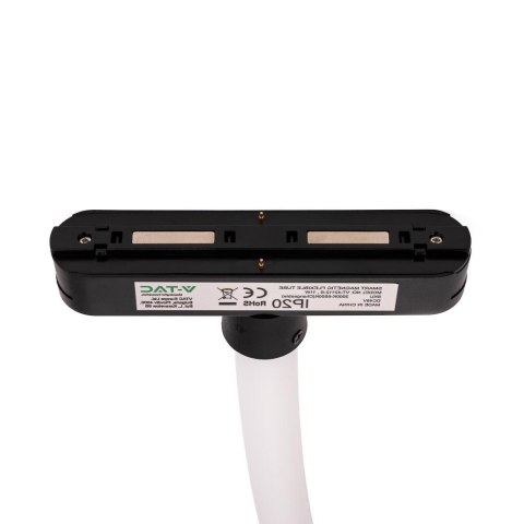 Oprawa Szynosystem Magnetyczny 48V V-TAC 11W LED CCT 30st SMART 100cm WiFi TRACKLIGHT Czarna VT-42112 2700K-6400K 1270lm 3 Lata 